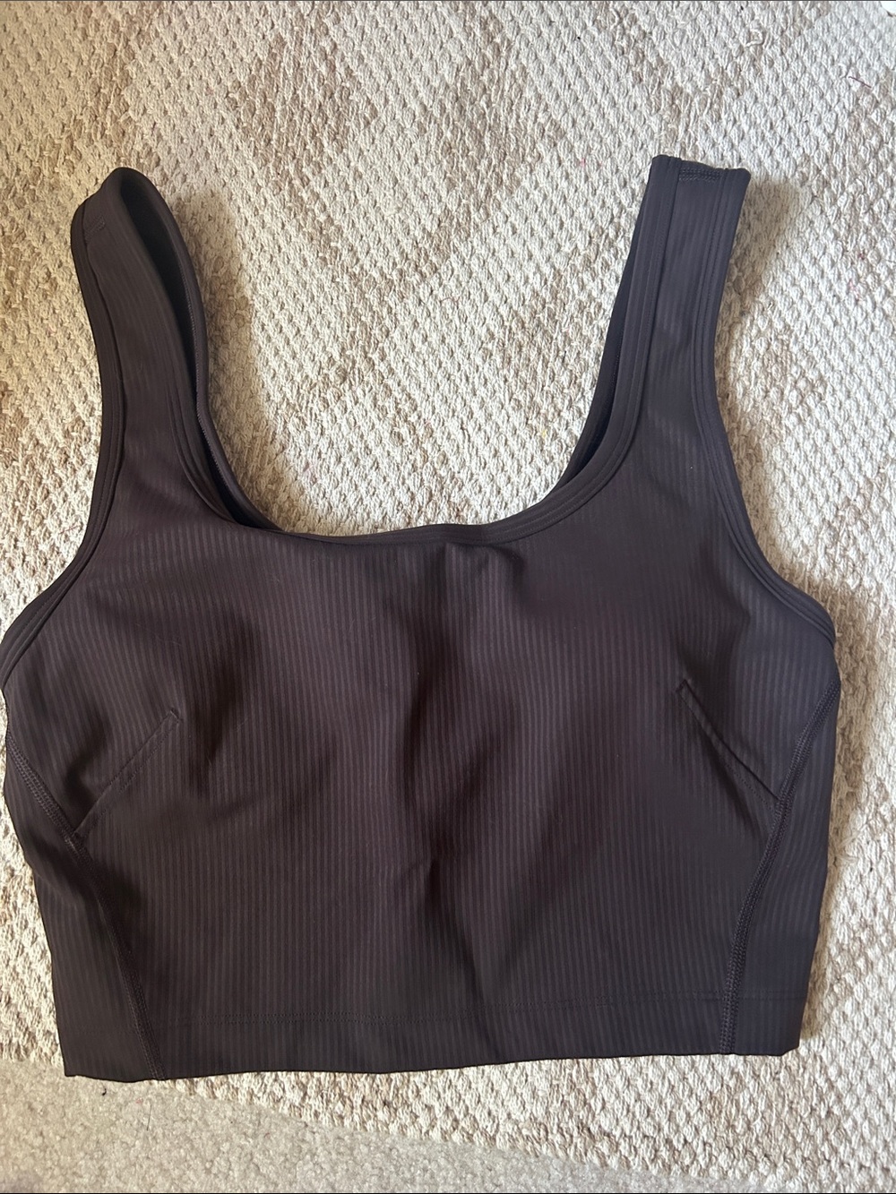 lululemon athletica Ribbed Wunder Train Sports Bra